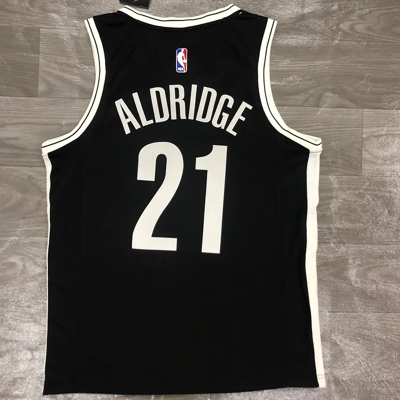 Brooklyn Nets Basketball jersey Black #21 CLOWNEY