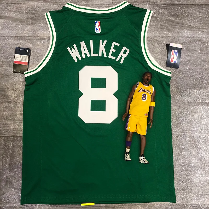 NBA Boston Celtics Basketball Jersey Retro Gree #8 WALKER