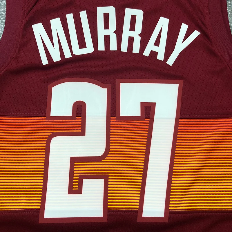 2021 Season NBA Denver Nuggets Basketball jersey city version #27 MURRAY