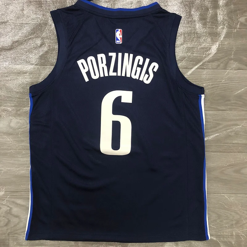 2021 Season NBA Dallas Mavericks basketball jersey JORDAN theme limited #6 PORZINGIS