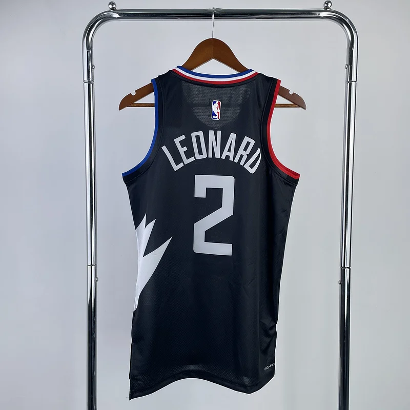 2023 Season   NBA Los Angeles Clippers Basketball jersey    trapeze  limited  #2   LEONARD