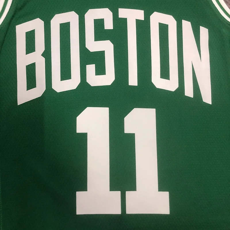 2023 Season NBA Boston Celtics Basketball Jersey Green #11 IRVING