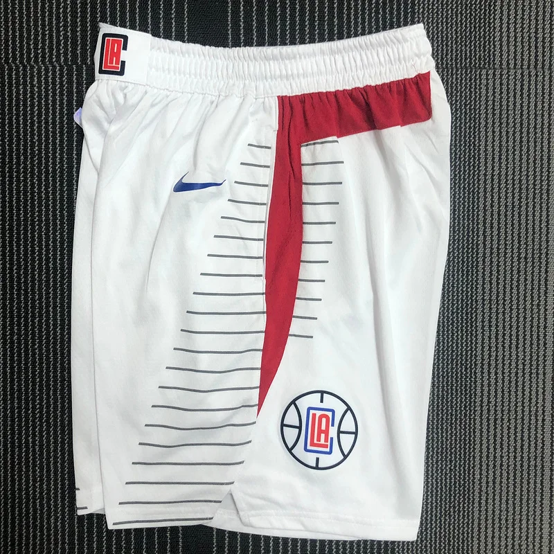 NBA Los Angeles Clippers Basketball limited  White  Shorts