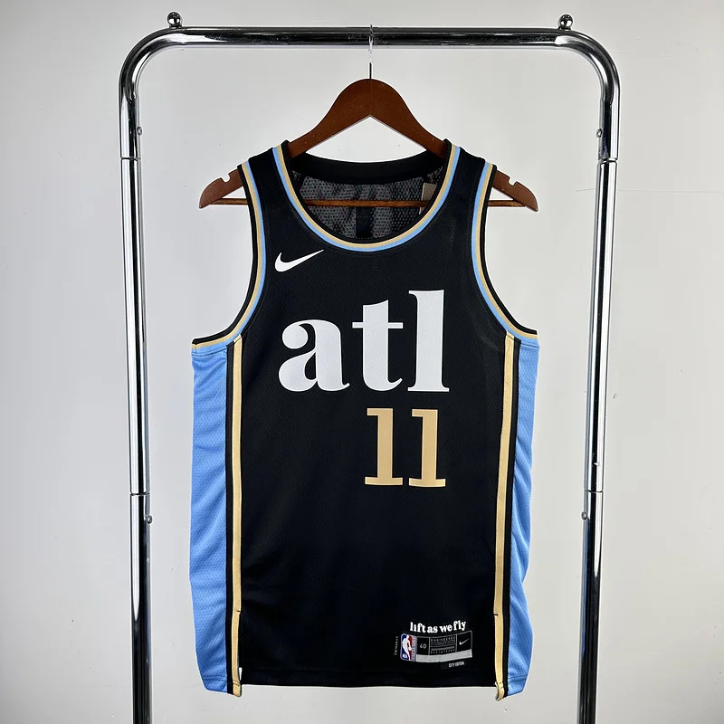 2024 Season NBA Atlanta Hawks Basketball Jersey city version #11 YOUNG