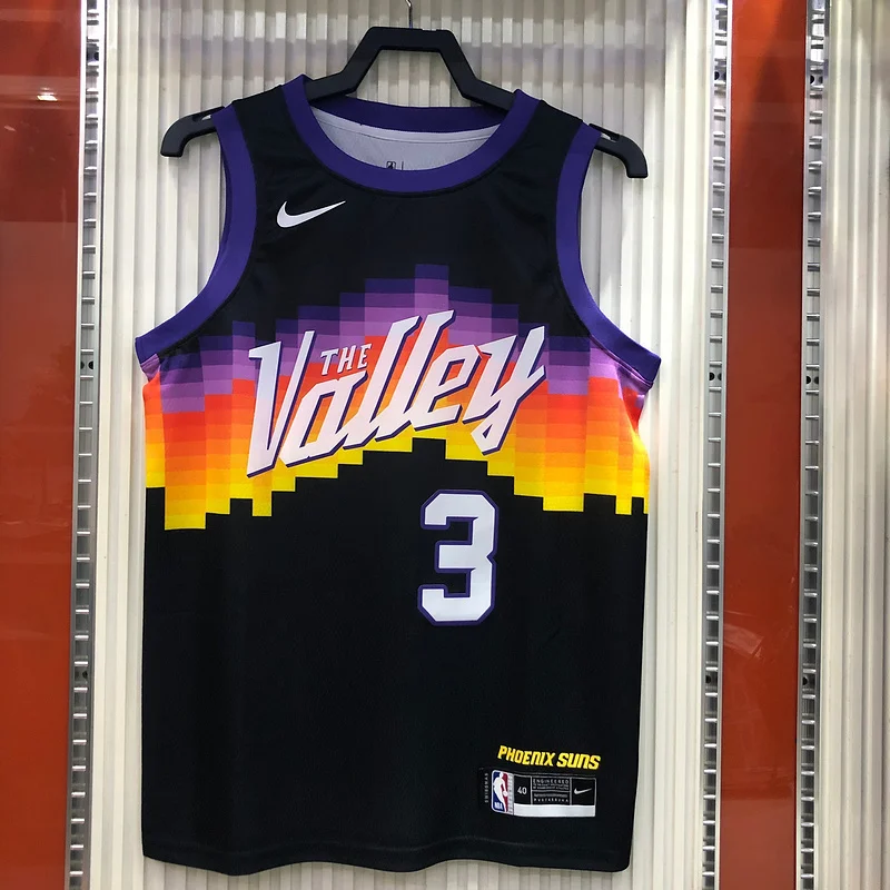 2021 Season NBA Phoenix Suns Basketball jersey city version #3 PAUL