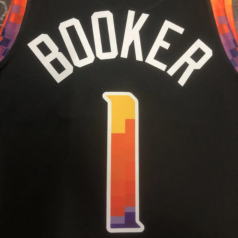 2023 Season NBA Phoenix Suns Basketball jersey trapeze limited #1 BOOKER