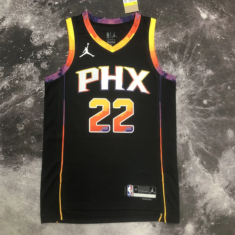 2023 Season NBA Phoenix Suns Basketball jersey trapeze limited #22 AYTON