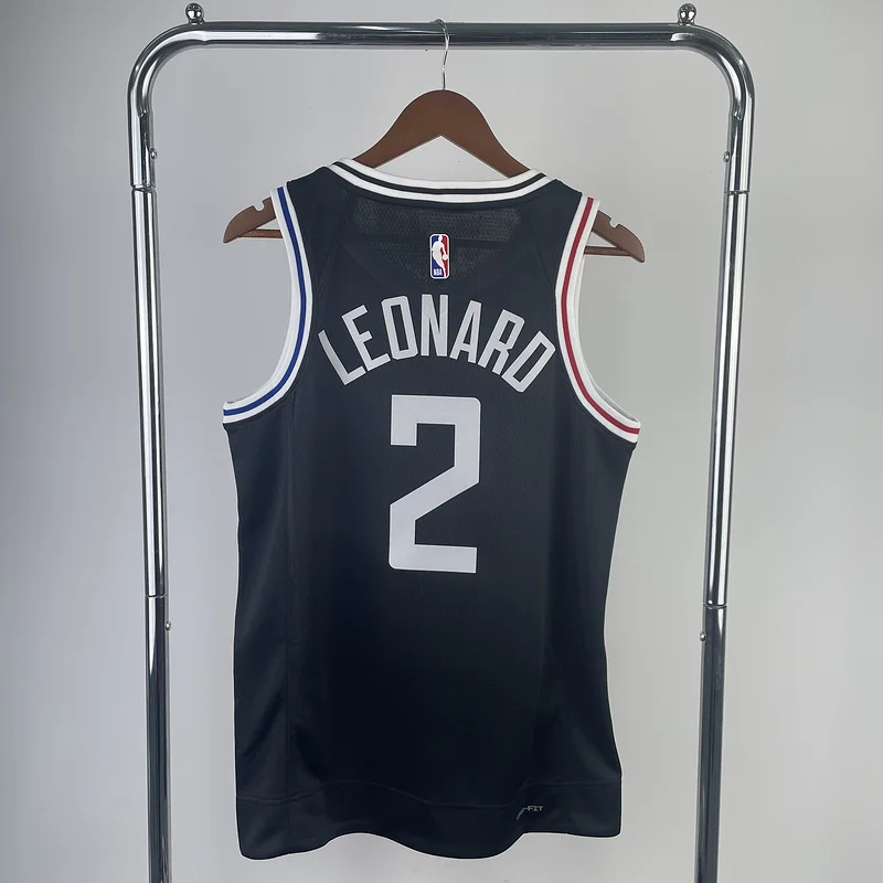 2023 Season   NBA Los Angeles Clippers Basketball jersey   city version  #2   LEONARD