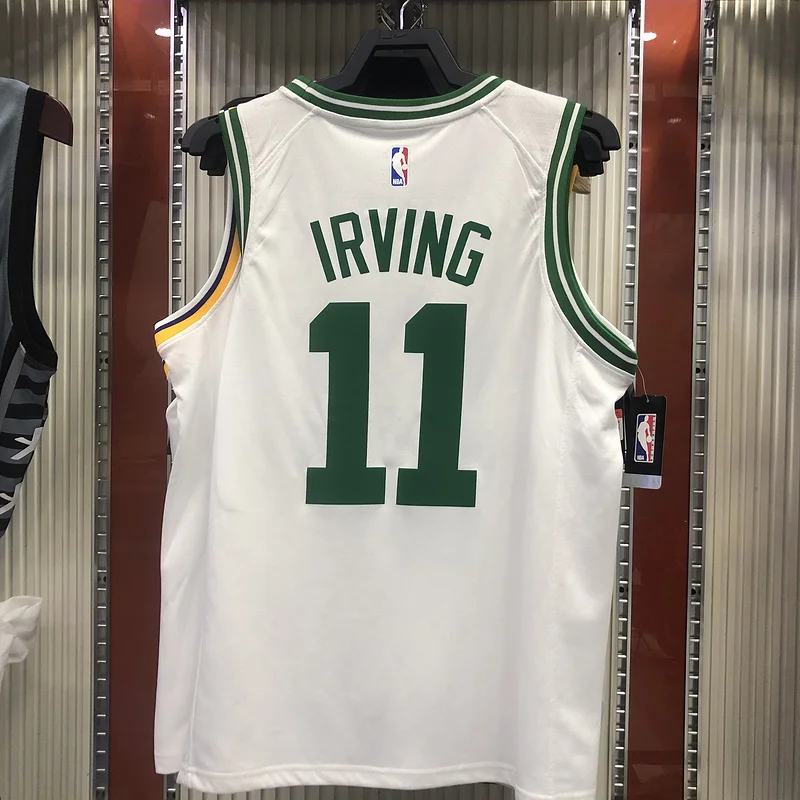 NBA Boston Celtics Basketball Jersey White #11 IRVING