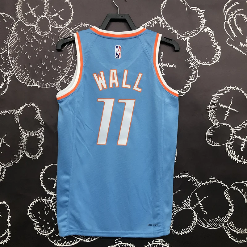 2022 Season    NBA Los Angeles Clippers Basketball jersey   city version  #11   WALL