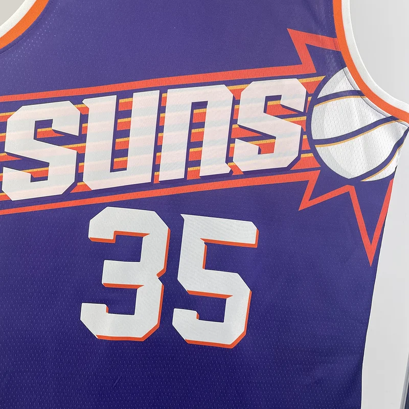 2024 Season NBA Phoenix Suns Basketball jersey Aawy Purple #35 DURANT