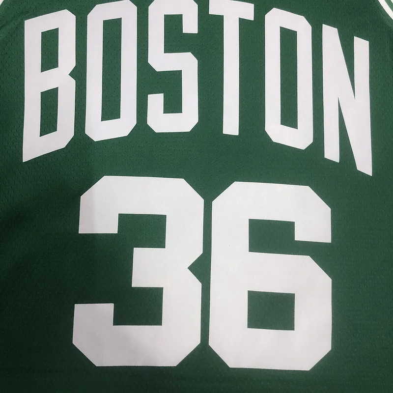 2023 Season NBA Boston Celtics Basketball Jersey Green #36 SMART