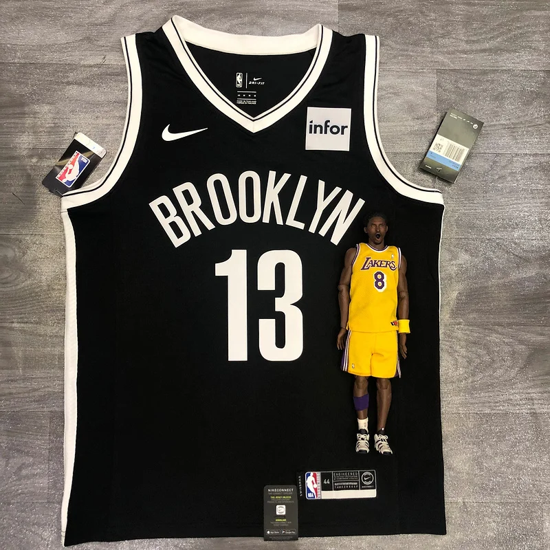 Brooklyn Nets Basketball jersey Black #13 HARDEN