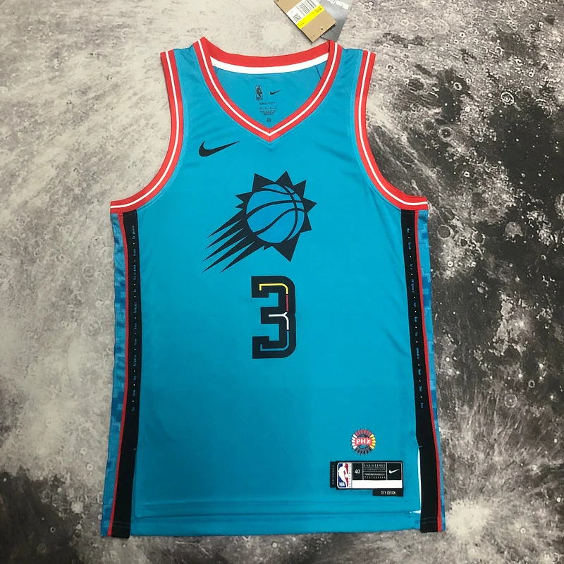 2023 Season NBA Phoenix Suns Basketball jersey city version #3 PAUL