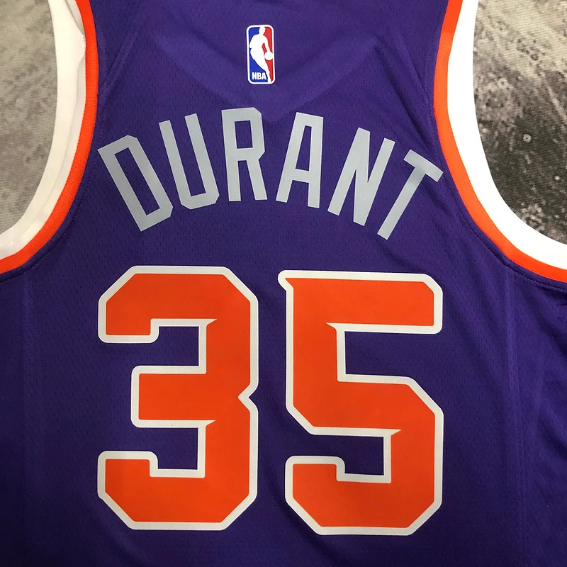 NBA Phoenix Suns Basketball jersey Purple #35 DURANT