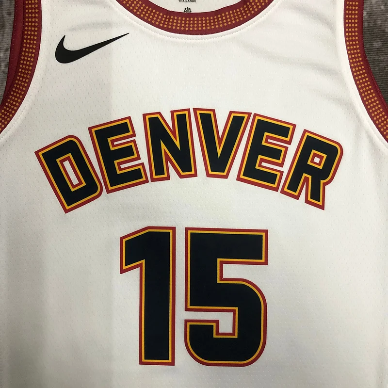 2023 Season NBA Denver Nuggets Basketball jersey city version #15 JOKIC