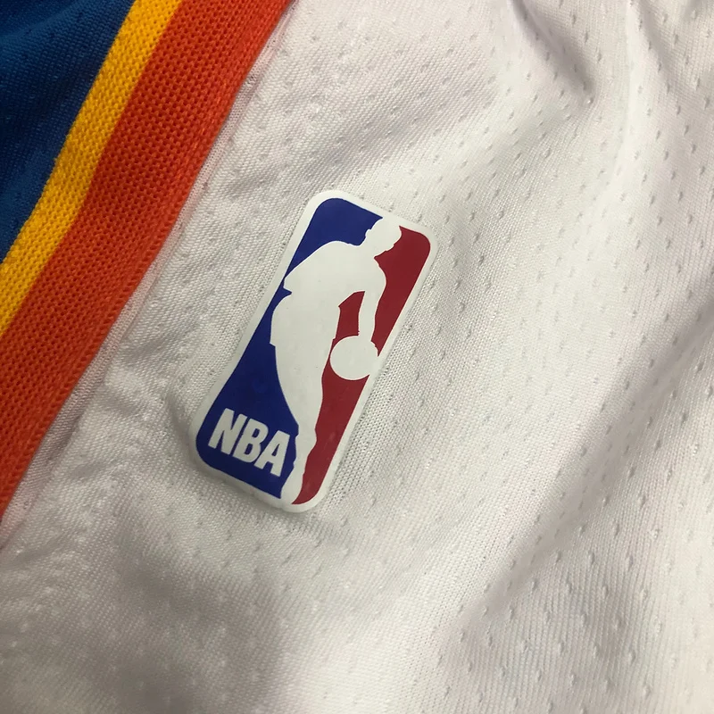 NBA Oklahoma City Thunder Basketball White Shorts