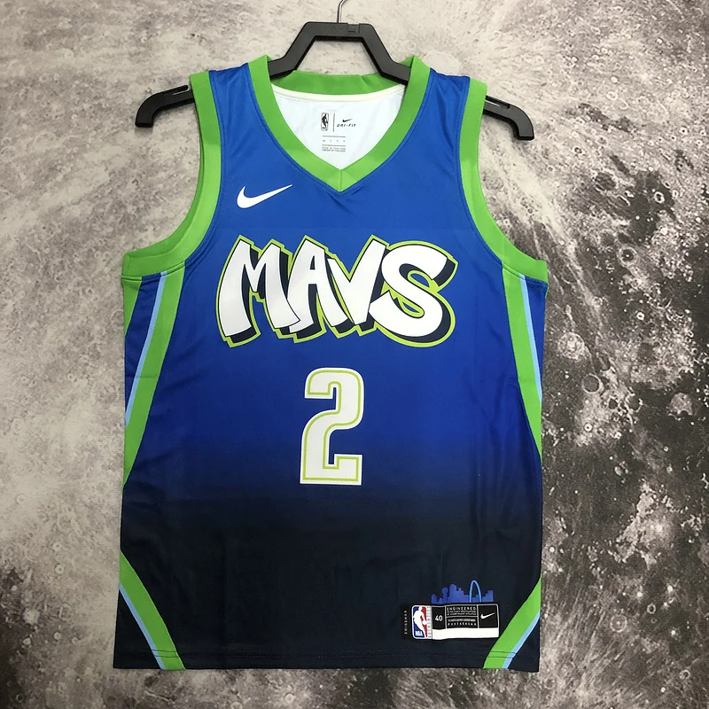 NBA Dallas Mavericks basketball jersey Gradient #2 IRVING