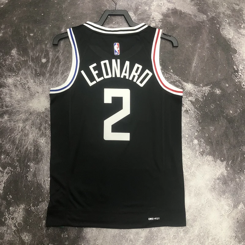 2023 Season   NBA Los Angeles Clippers Basketball jersey   city version  #2   LEONARD