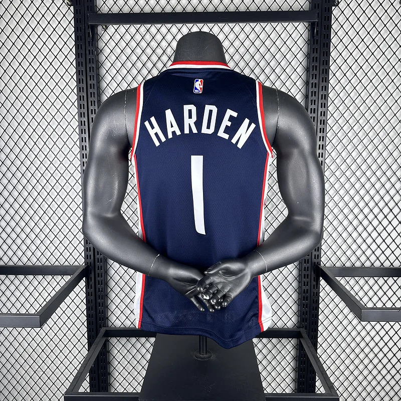 2019 Season  NBA Los Angeles Clippers Basketball jersey   city version  #1    HARDEN