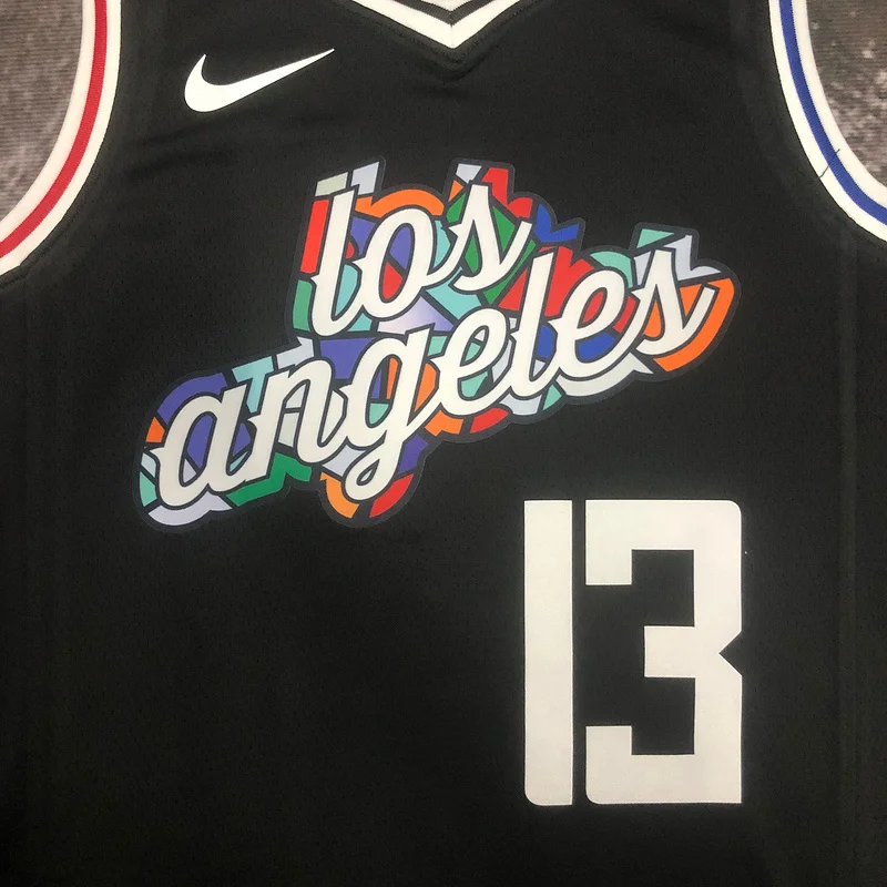 2023 Season   NBA Los Angeles Clippers Basketball jersey   city version  #13   GEORGE