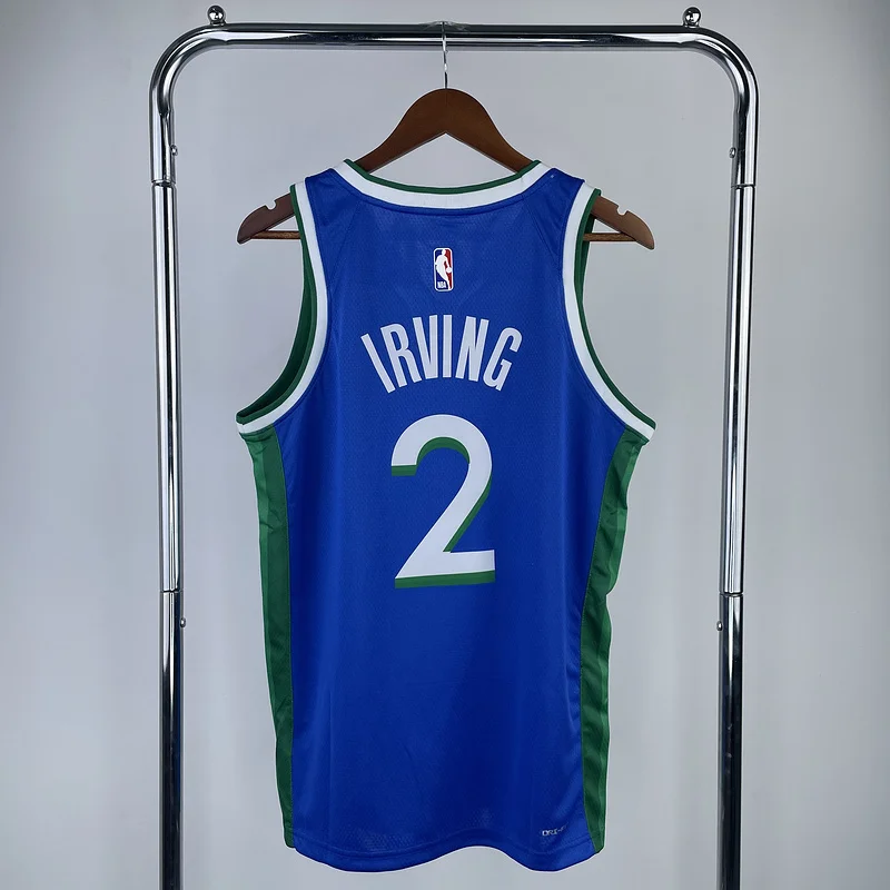 2023 Season NBA Dallas Mavericks basketball jersey city version #2 IRVING