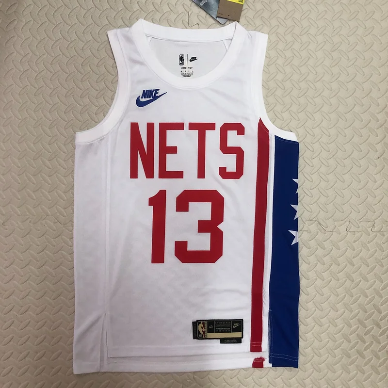 2023 Season Brooklyn Nets Basketball jersey Retro #13 HARDEN