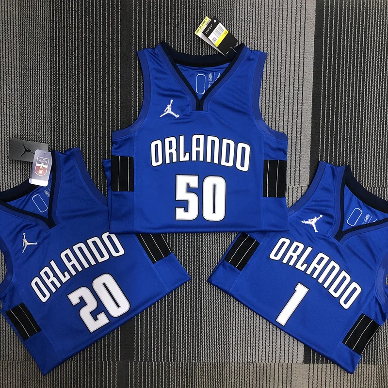 75th anniversary Orlando Magic Basketball Jersey trapeze #50 ANTHDNY