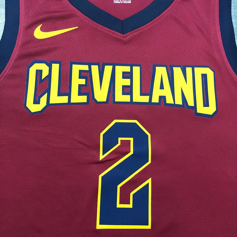 2017 Cleveland Cavaliers Basketball Jersey Red #2 IRVING