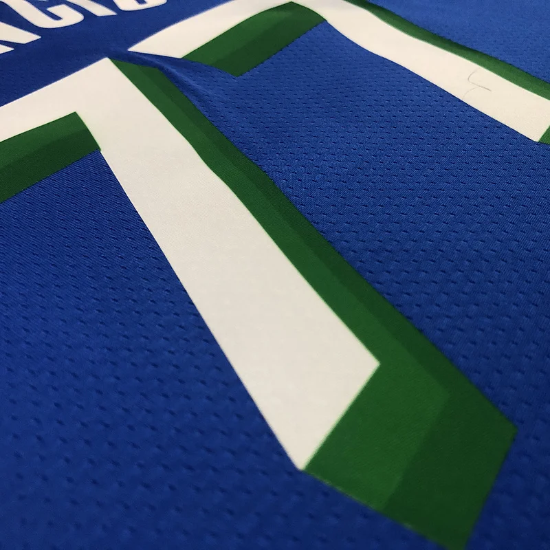 2023 Season NBA Dallas Mavericks basketball jersey city version #77 DONCIC