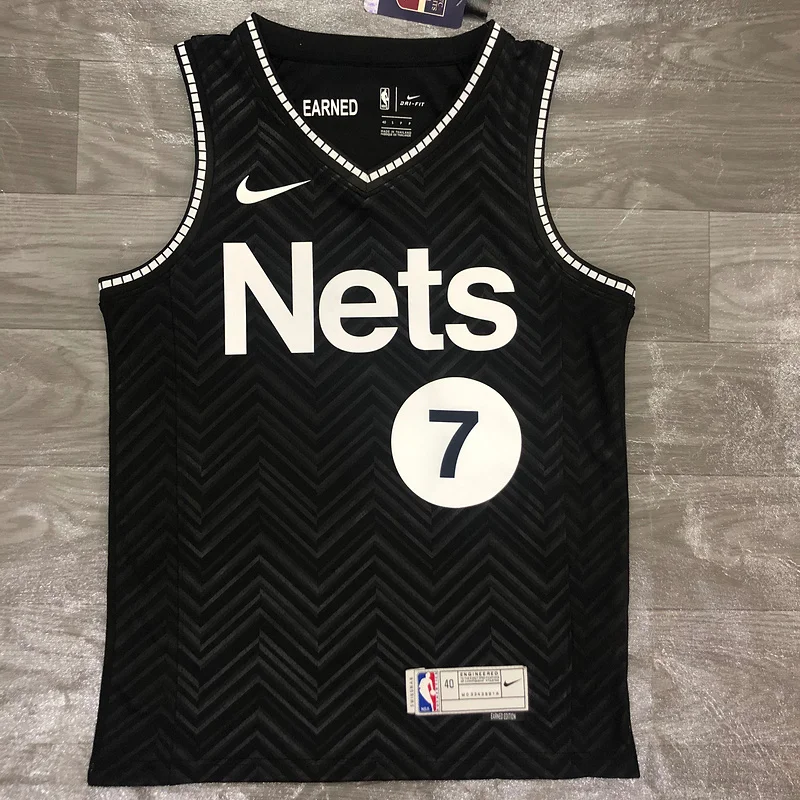 2021 Season Brooklyn Nets Basketball jersey bonus edition #7 DURANT