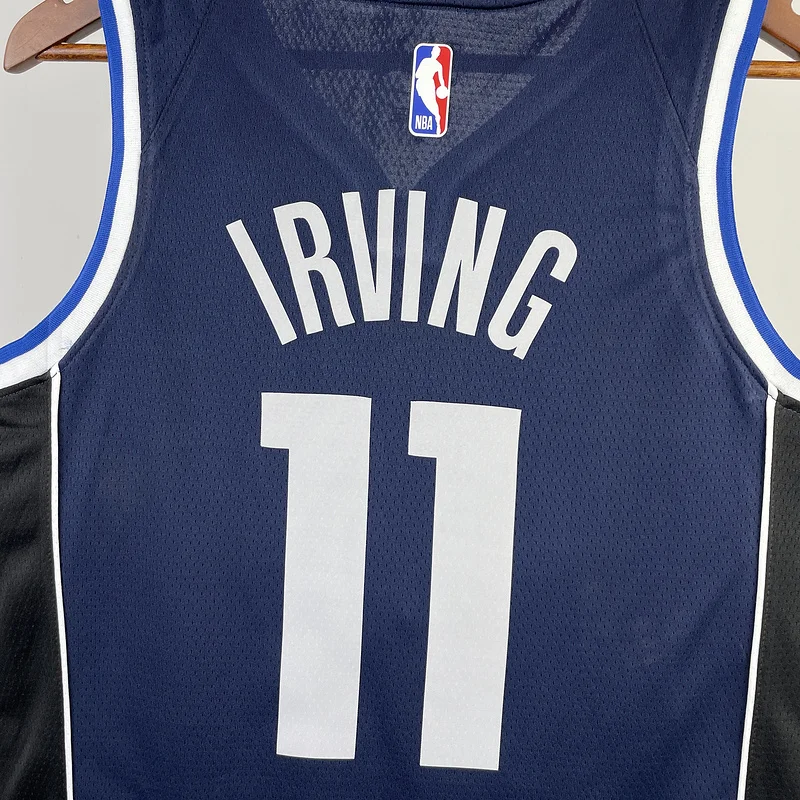 2023 Season NBA Dallas Mavericks basketball jersey trapeze limited #11 IRVING