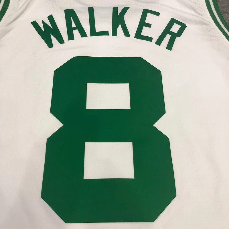 NBA Boston Celtics Basketball Jersey Retro White #8 WALKER