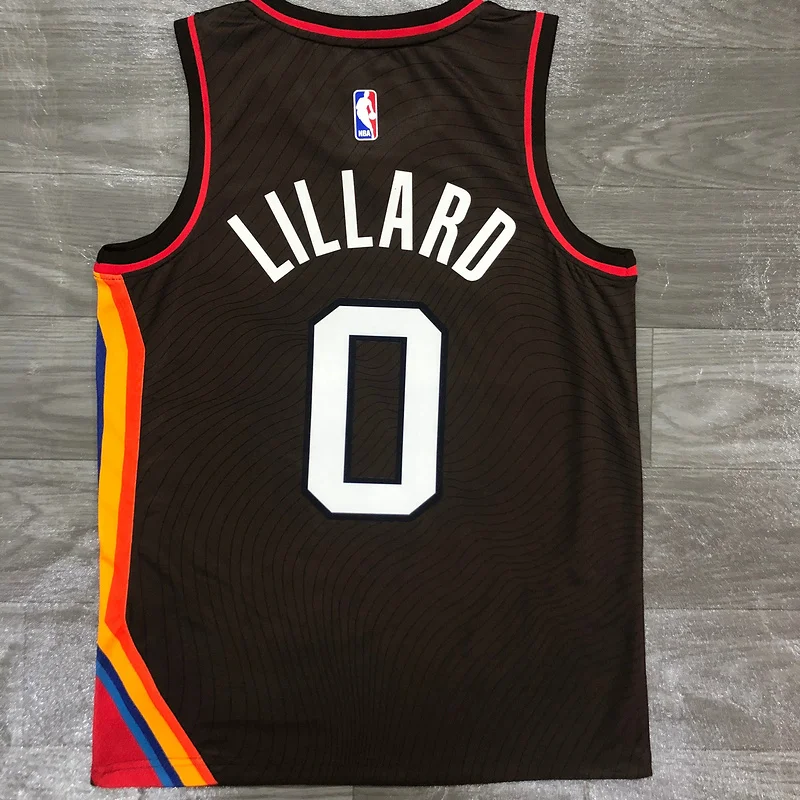 2021 Portland Trail Blazers Basketball Jersey #0 LILIARD