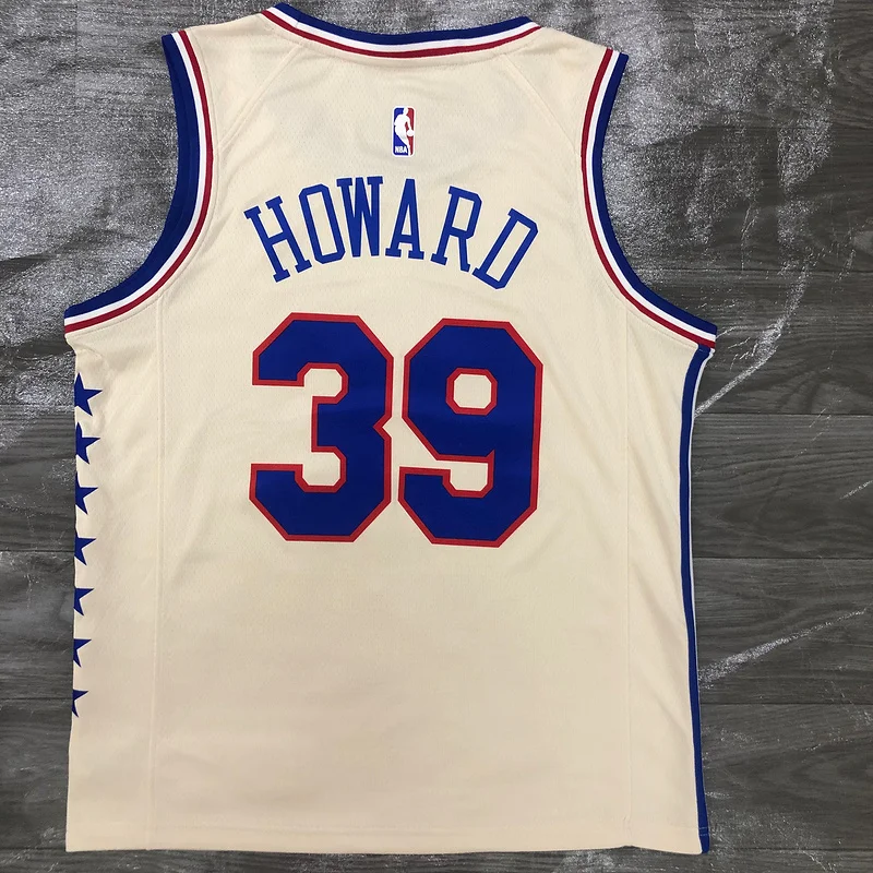 2021 Season NBA Philadelphia 76ers Basketball Jersey Bonus edition #39 HOWARD