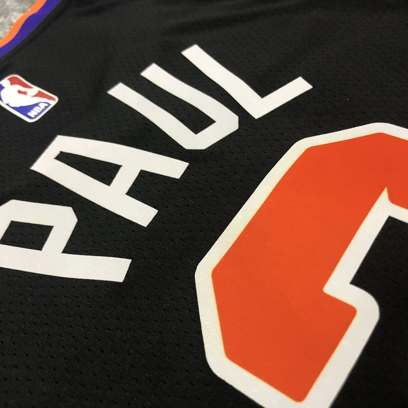 NBA Phoenix Suns Basketball jersey Black #3 PAUL