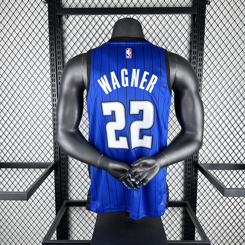 2023 Orlando Magic Basketball Jersey trapeze limited #22 WAGNER