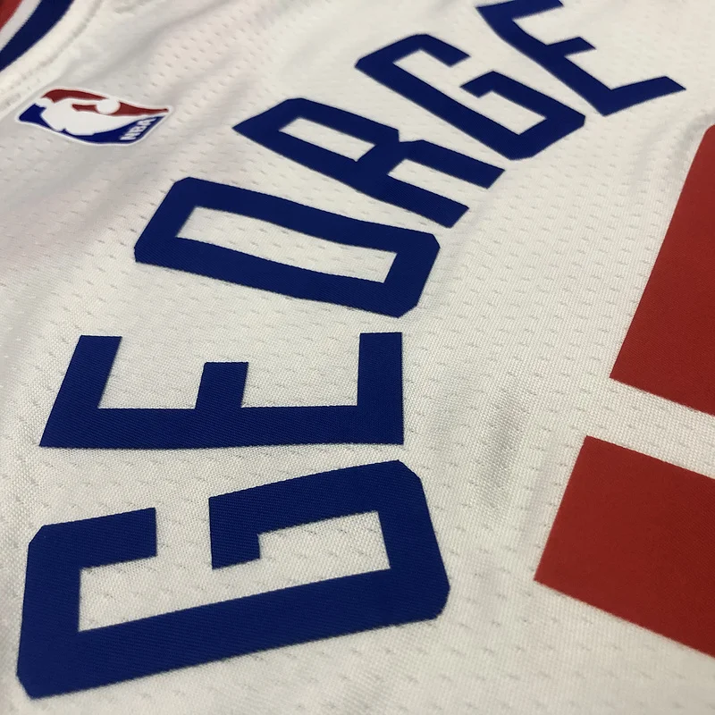 2020 Season NBA Los Angeles Clippers Basketball jersey  limited  White #13   GEORGE