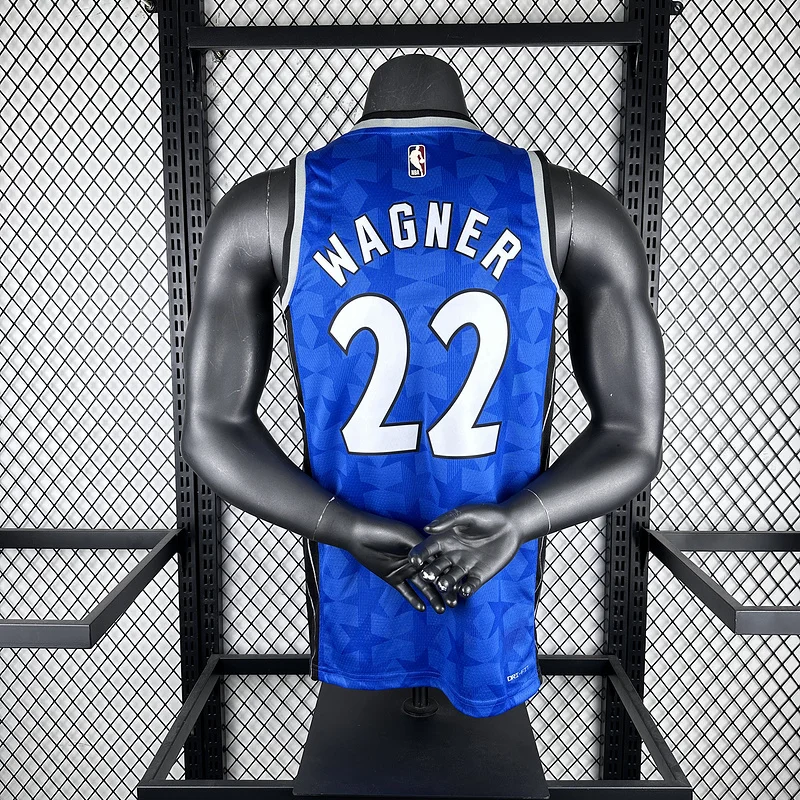 2024 Orlando Magic Basketball Jersey Retro #22 WAGNER