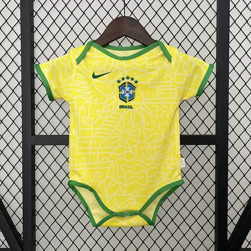 2024 Brazil Baby uniform Home jersey