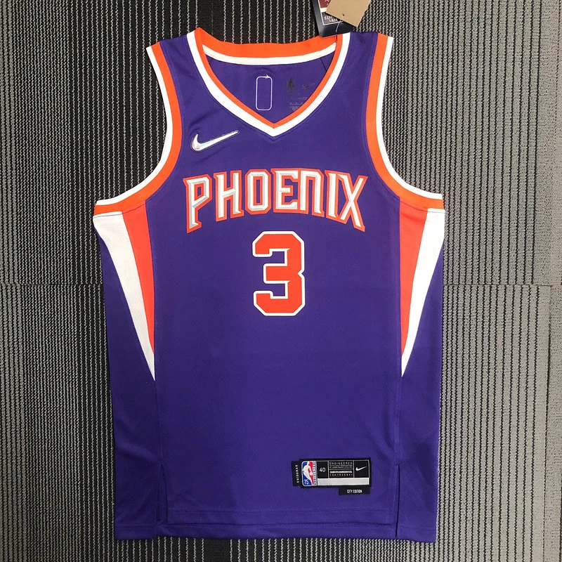 75th anniversary NBA Phoenix Suns Basketball jersey Purple #3 PAUL