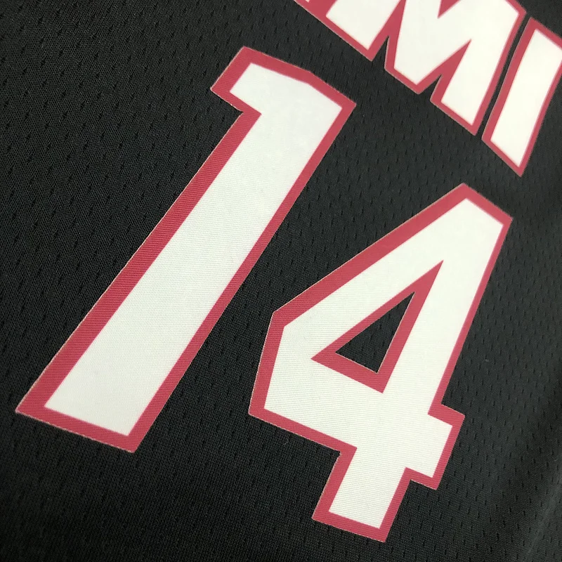 NBA Miami Heat basketball jersey V-neck Black #14 HERRO