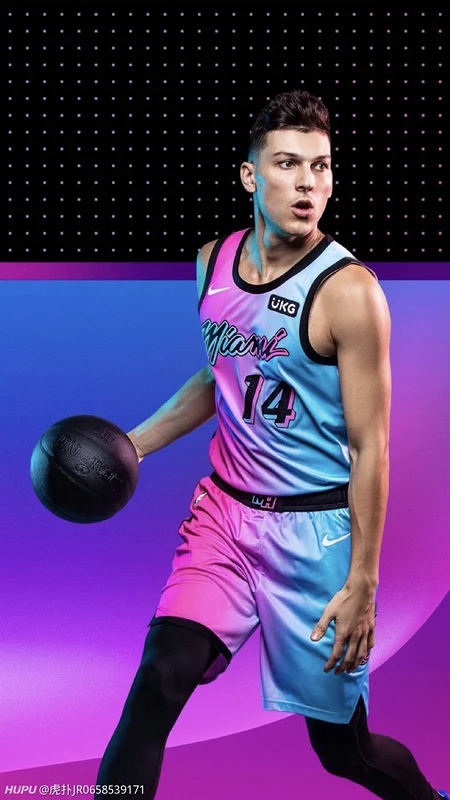 2021 Season NBA Miami Heat basketball jersey city version #14 HERRO