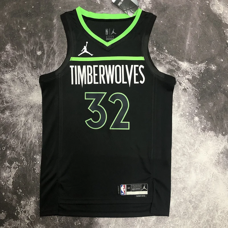 2023 Minnesota Timberwolves Basketball Jersey trapeze limited #32 TOWNS