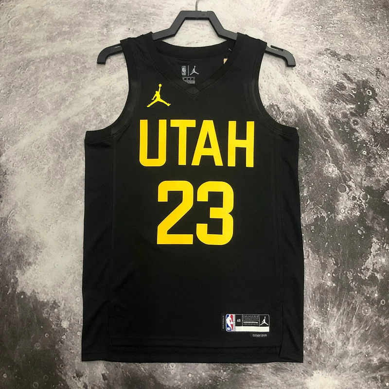 2023 Utah Jazz Basketball Jersey Jordan limited #23 MARKKANEN