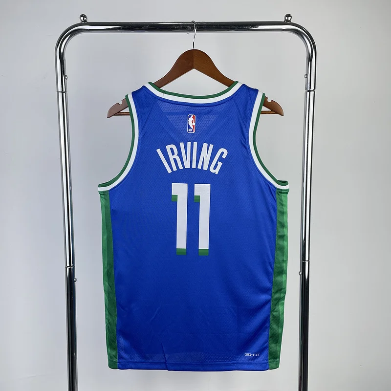 2023 Season NBA Dallas Mavericks basketball jersey city version #11 IRVING