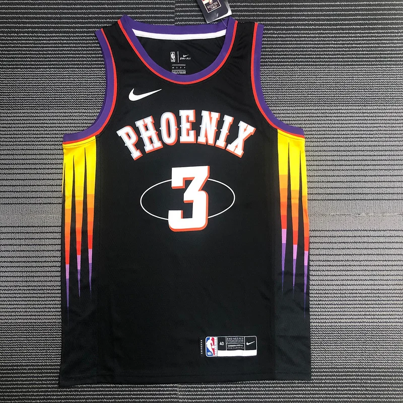 2022 Season NBA Phoenix Suns Basketball jersey city version #3 PAUL