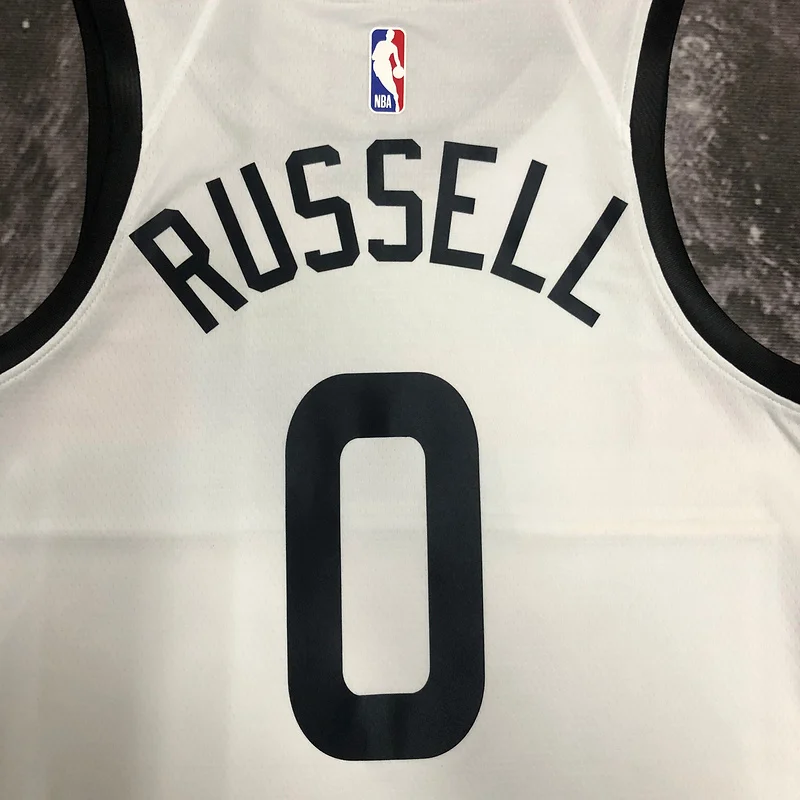 2023 Minnesota Timberwolves Basketball Jersey city version #0 RUSSELL