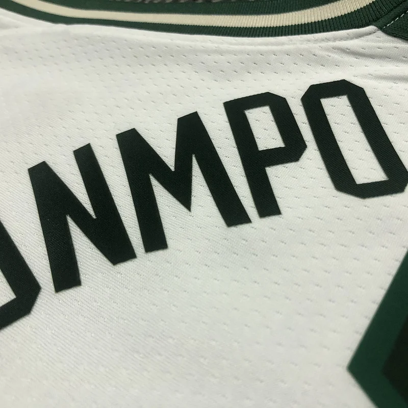 2022 Season NBA Milwaukee Bucks Basketball jersey city version #34 Antetokounmpo