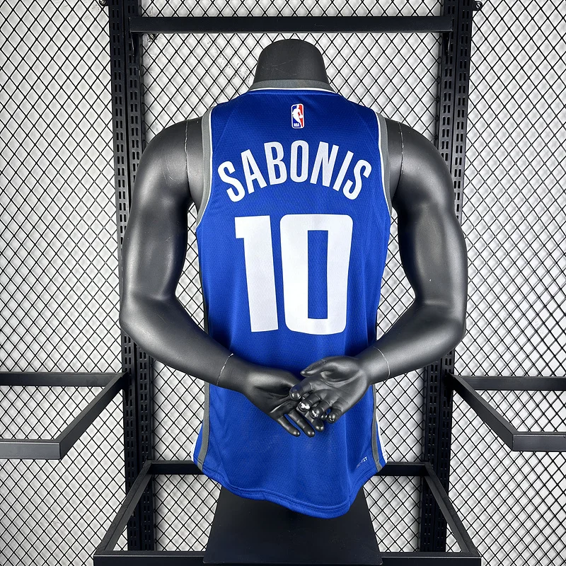 2024 Sacramento Kings Basketball Jersey city version #10 SABONIS